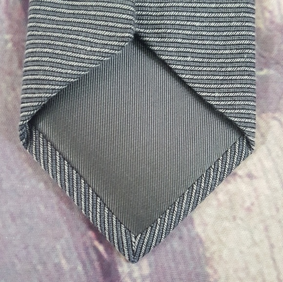 Mens Wool Blend Neck Tie Arturo Stripe - Picture 3 of 5